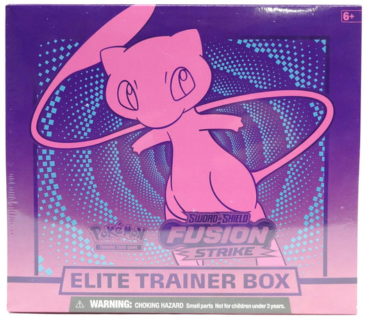 Pokemon Sword & Shield Fusion Strike Elite Trainer Box - Columbia Hobby - Sports Card Boxes - Toploaders - Card Savers